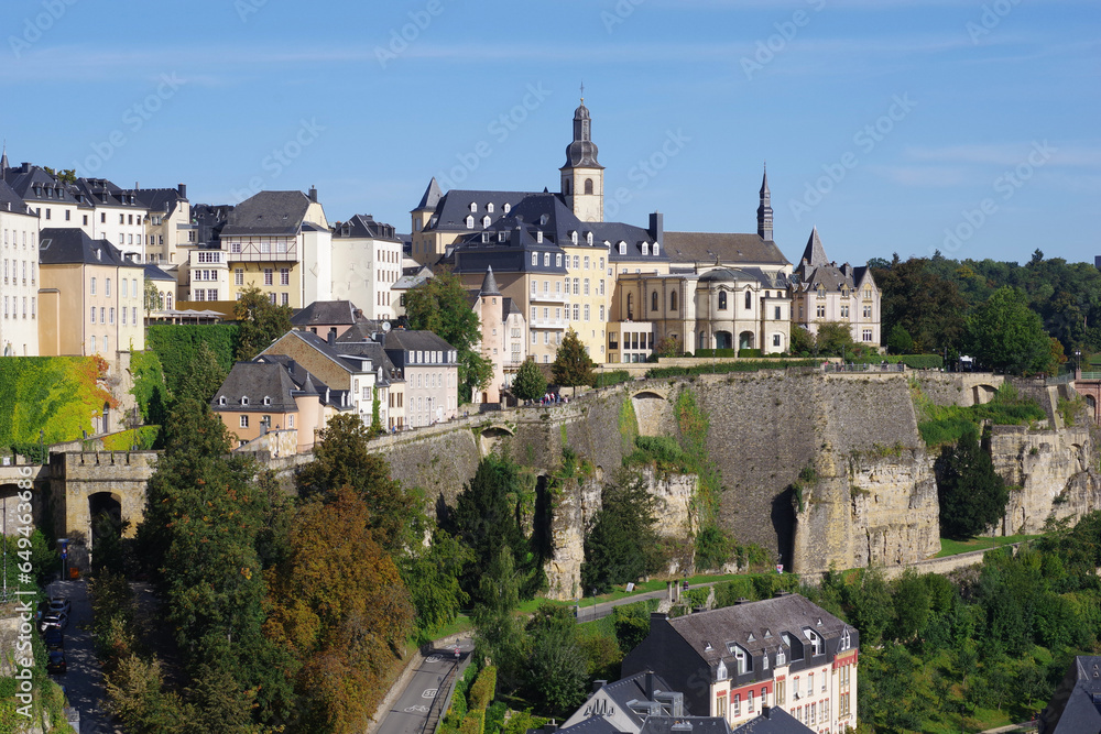 Fototapeta premium Vue sur Luxembourg