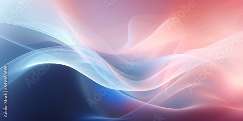 Diffused Lighting Creative Abstract Wavy Texture. Screen Wallpaper. Digiral Art. Abstract Bright Surface Liquid Horizontal Background. Ai Generated Vibrant Texture Pattern.