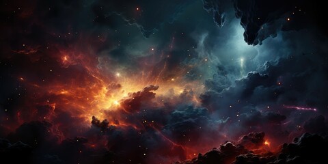 	
Colorful space galaxy cloud nebula. Stary night cosmos. Universe science astronomy. Supernova background wallpaper	