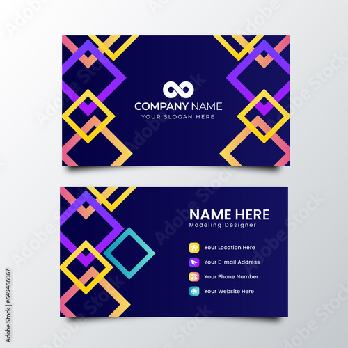 Eco-Friendly Green Business Card Design