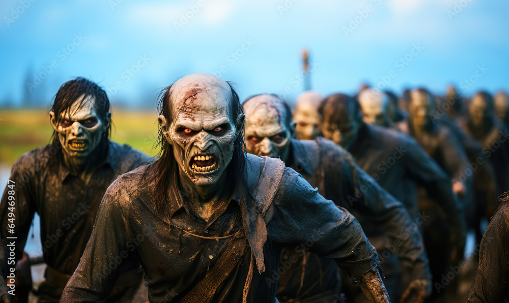 Dead Rise: A Halloween Tale of a World Plunged into Zombie Apocalypse - Generative AI Dead Rise: A Halloween Tale of a World Plunged into Zombie Apocalypse - Generative AI