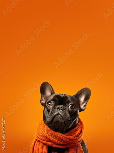 Cute French Bulldog Dressed...