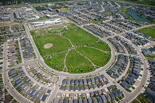 Aerial Majesty: Stonebridge, Saskatoon, Saskatchewan Expanse