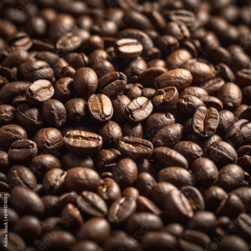 Coffee Beans Closeup Photo