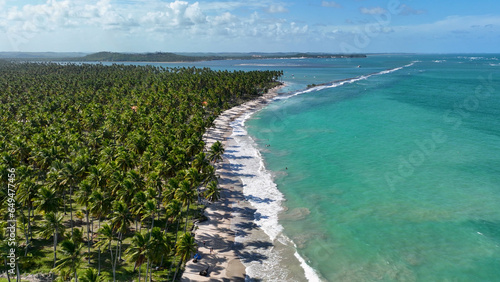 Carneiros Church At Carneiros Beach In Pernambuco Brazil. Famous Church. Nature Landscape. Background Scenery. Travel Destinations. Carneiros Church At Carneiros Beach In Pernambuco Brazil. photo