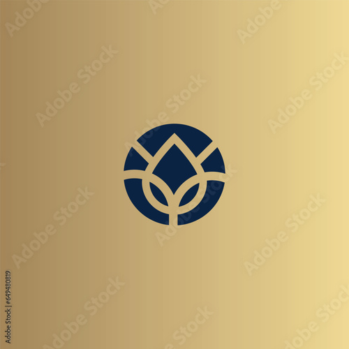 golden flower logo