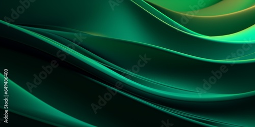 Turf Creative Abstract Wavy Texture. Screen Wallpaper. Digiral Art. Abstract Bright Surface Liquid Horizontal Background. Ai Generated Vibrant Texture Pattern.