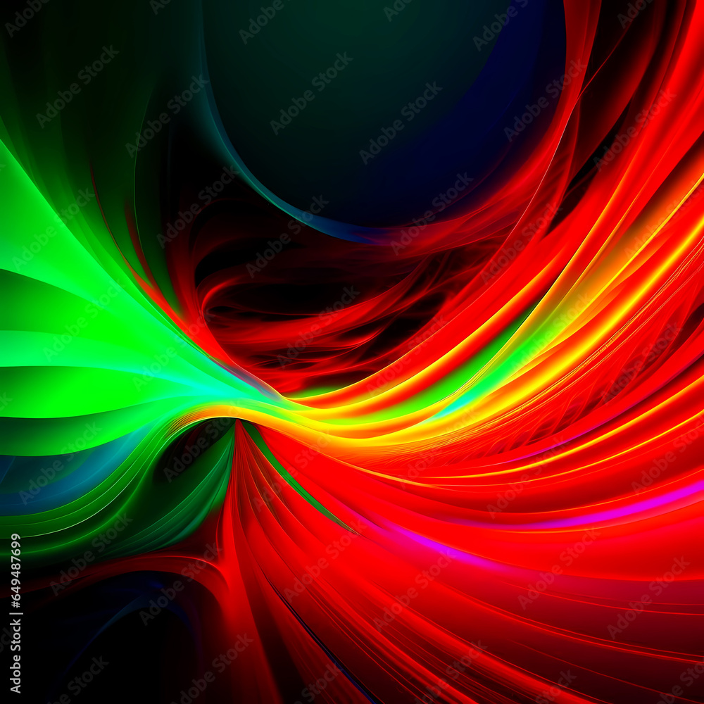 Abstract fractal background, AI Abstract fractal background, AI
