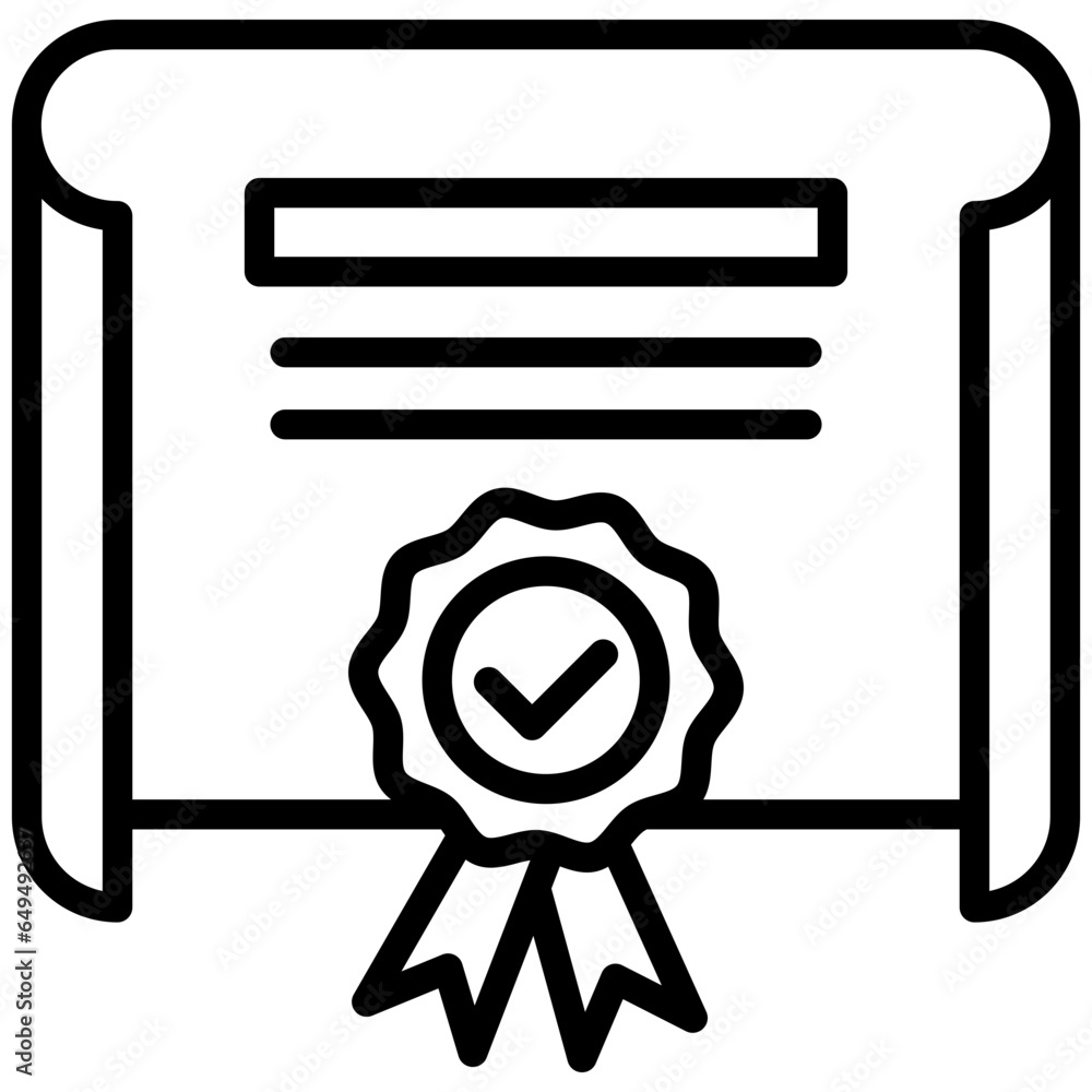 Certificate icon often used in design, websites, or applications, banner, flyer to convey specific concepts related to Assessment, educational, evaluative, and analytical purposes. Certificate icon often used in design, websites, or applications, banner, flyer to convey specific concepts related to Assessment, educational, evaluative, and analytical purposes.