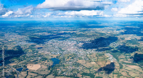 Fototapeta Naklejka Na Ścianę i Meble -  Commune de montluçon - 03100 Allier - France