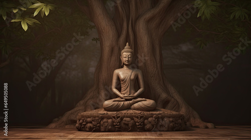 Illustration about Buddha.
