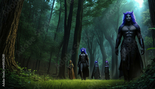 Wallpaper Mural Mystical beings Torontodigital.ca