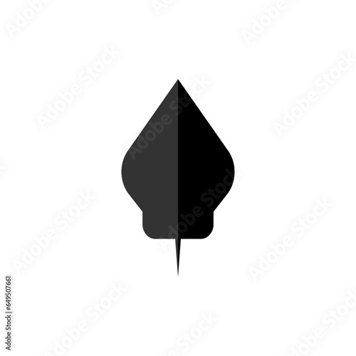 Gunungan Icon. Javanese Wayang Elements - Logo Vector Template.