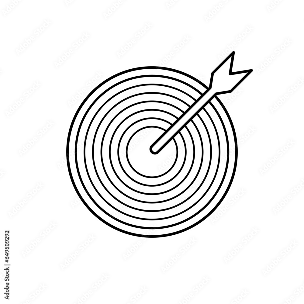 Target Icon. Goal, Aim. Accurate, Accuracy Symbol. Target Icon. Goal, Aim. Accurate, Accuracy Symbol.