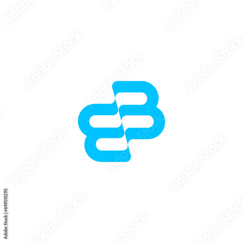 BB logo Design Template Vector Graphic
