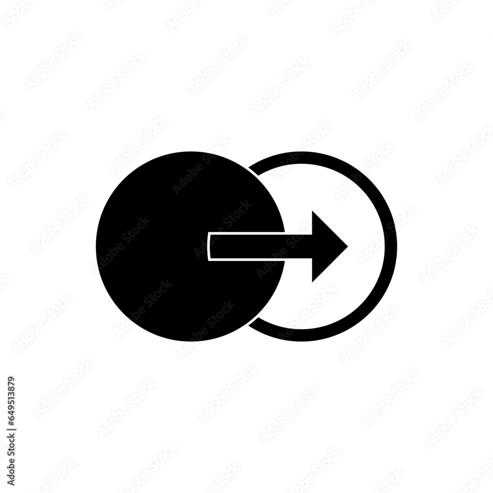 Transition Icon. Transitional, Sustainable. Movement Symbol. Transition Icon. Transitional, Sustainable. Movement Symbol.