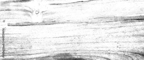 White and black vector background with the texture of an old wooden plank with a transparent background, old cracked wood.
