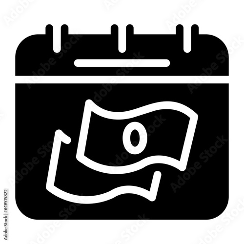 pay day Solid icon
