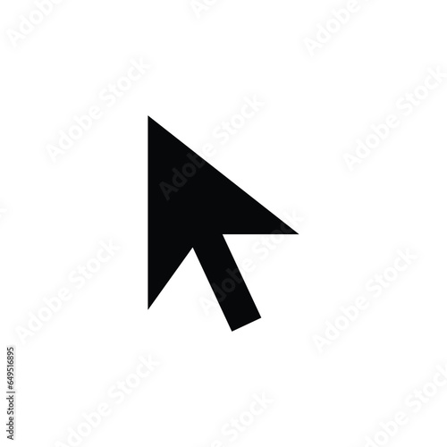 arrow icon on white, pick icon, element for design, vector illustration