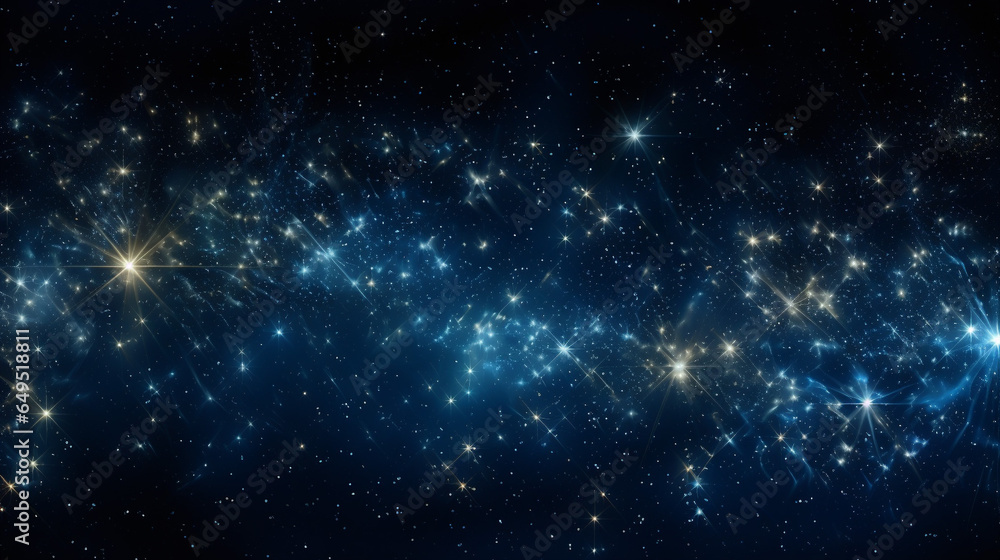 Fototapeta premium Twinkling Star Constellations