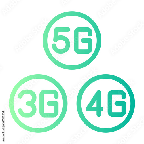 3g gradient icon