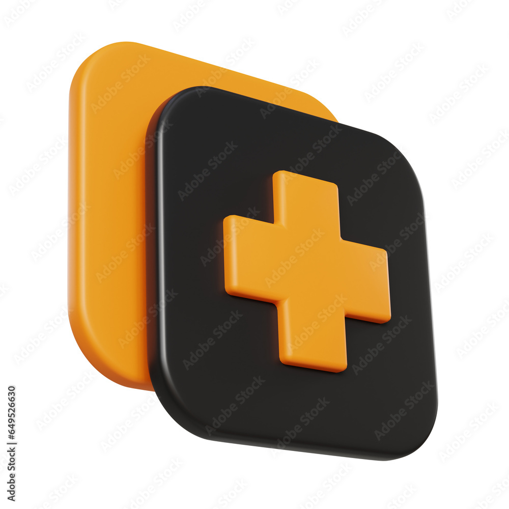 Obraz premium new layer 3d icon