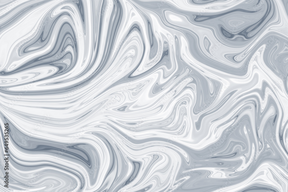 Light gray abstract watercolor marble background. wavy splash brush art wallpaper.