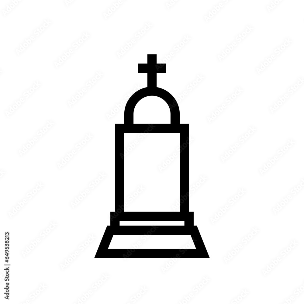Chess personal growth icon with black outline. chess, strategy, game, business, king, play, battle. Vector illustration Chess personal growth icon with black outline. chess, strategy, game, business, king, play, battle. Vector illustration