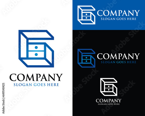 G letter kitchen cupboard logo