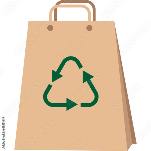 Recylable Eco Paper Bag photo