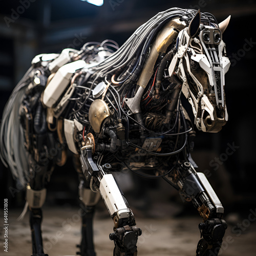 Robotic Style Horse Robot Horse © Kevin