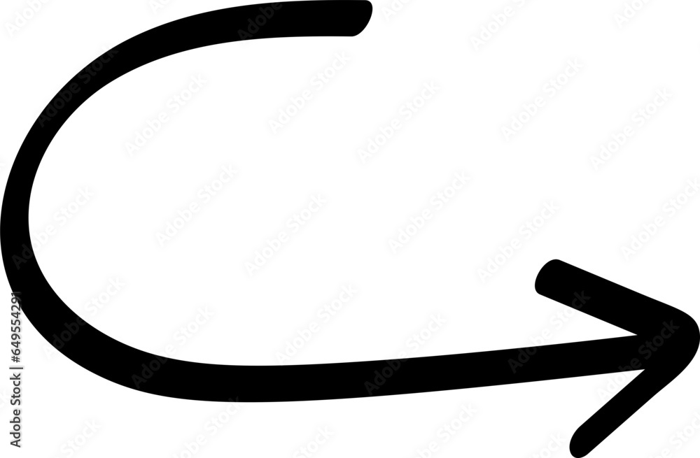 Hand drawn arrow doodle cute element Hand drawn arrow doodle cute element
