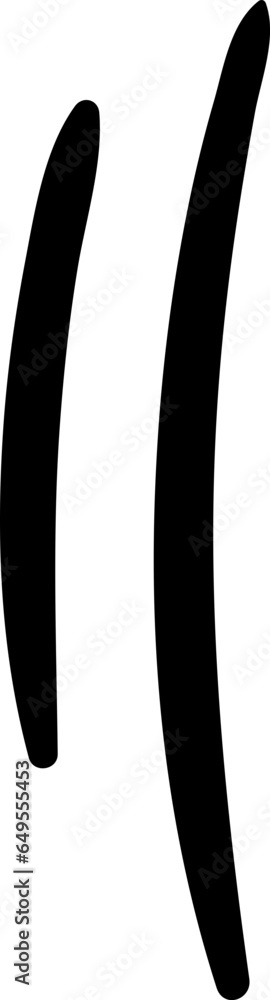 Hand drawn doodle element