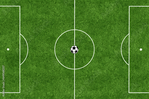 soccer field with grass