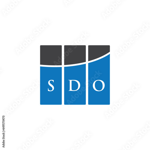 SDO letter logo design on white background. SDO creative initials letter logo concept. SDO letter design.SDO letter logo design on white background.