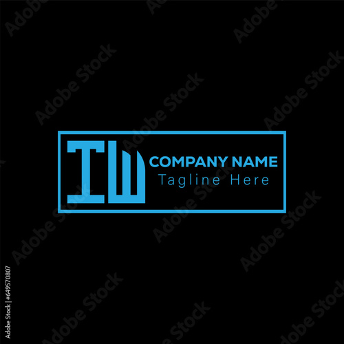 TW Abstract Letter Logo Design. TW Monogram alphabet Vector illustration.	
