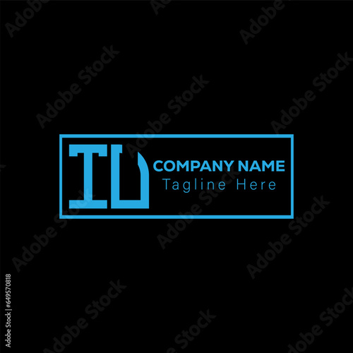 TU Abstract Letter Logo Design. TU Monogram alphabet Vector illustration.	
