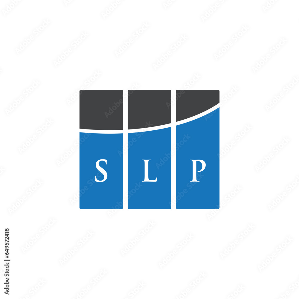 SLP letter logo design on white background. SLP creative initials letter logo concept. SLP letter design. SLP letter logo design on white background. SLP creative initials letter logo concept. SLP letter design.