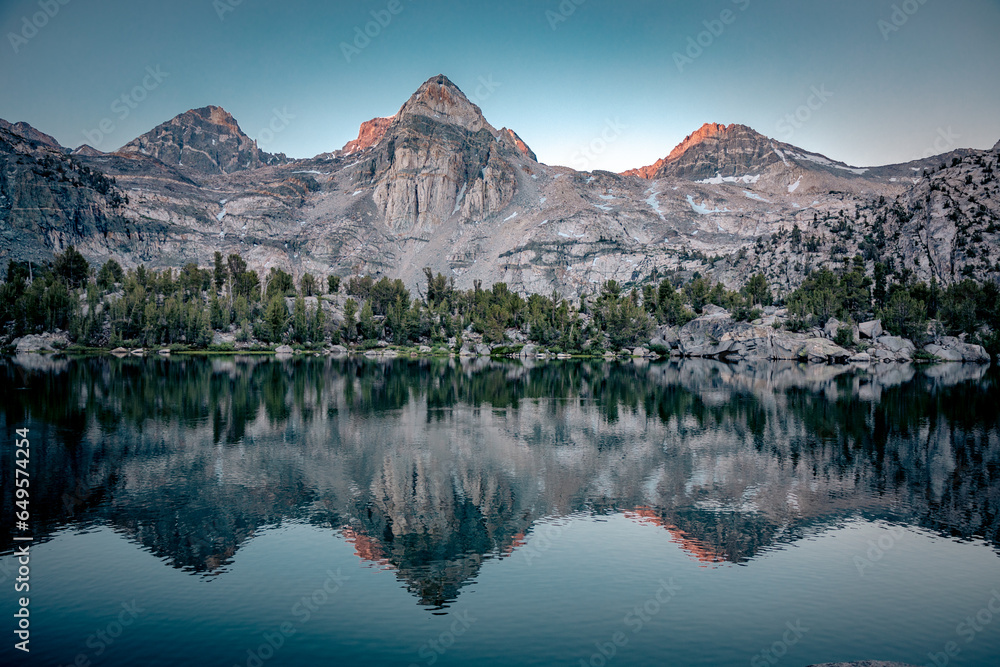 Mountain Reflection In Lake