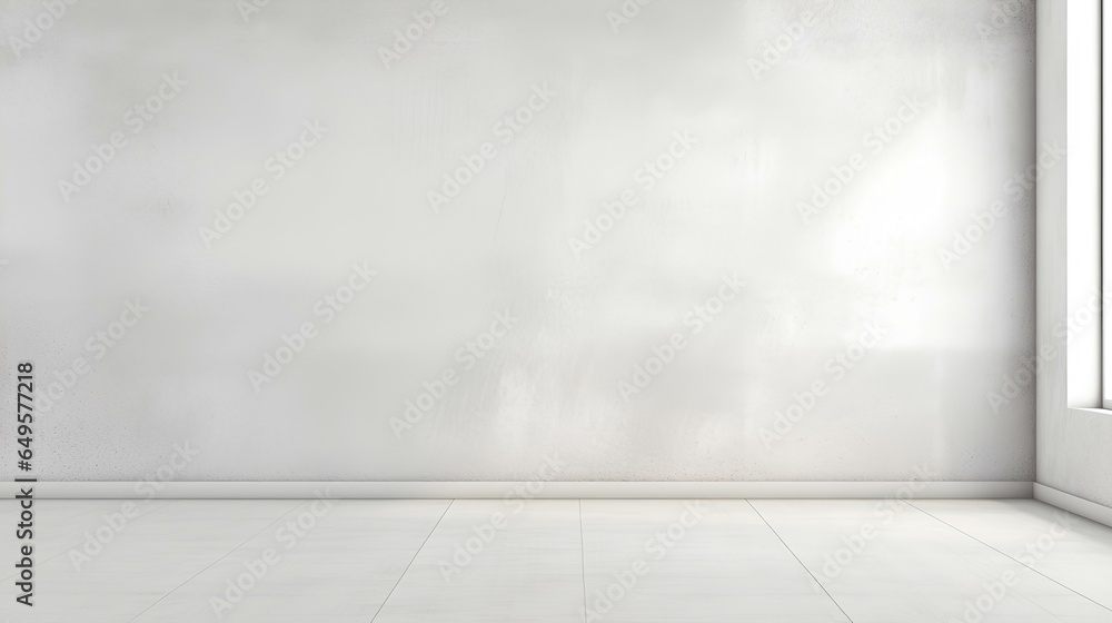 PPT abstract background, Light Grey and White, Subtle Linen texture, Minimalistic, simple Design Banner Wallpaper. generative AI