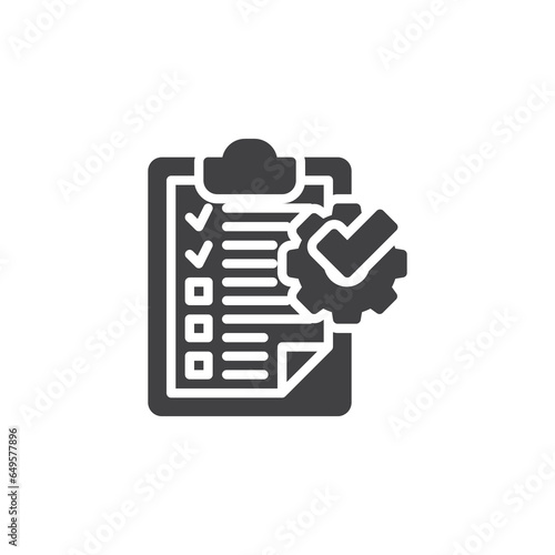 User Acceptance Testing vector icon