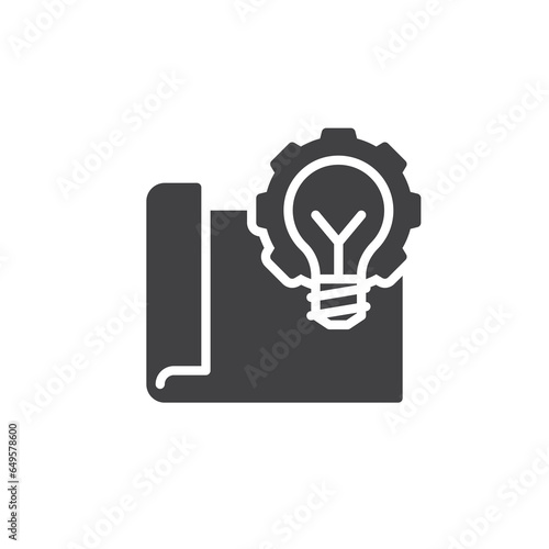 Project prototyping vector icon