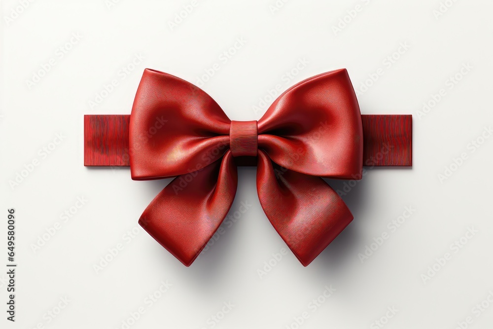 A background image set against a white backdrop, featuring a close-up view of a red ribbon, offering a canvas that can be used for various design elements. Photorealistic illustration A background image set against a white backdrop, featuring a close-up view of a red ribbon, offering a canvas that can be used for various design elements. Photorealistic illustration
