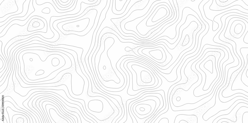 Abstract Topographic Contour Line Pattern Tutorial Abstract pattern with lines Topographic map. Geographic mountain relief ...
