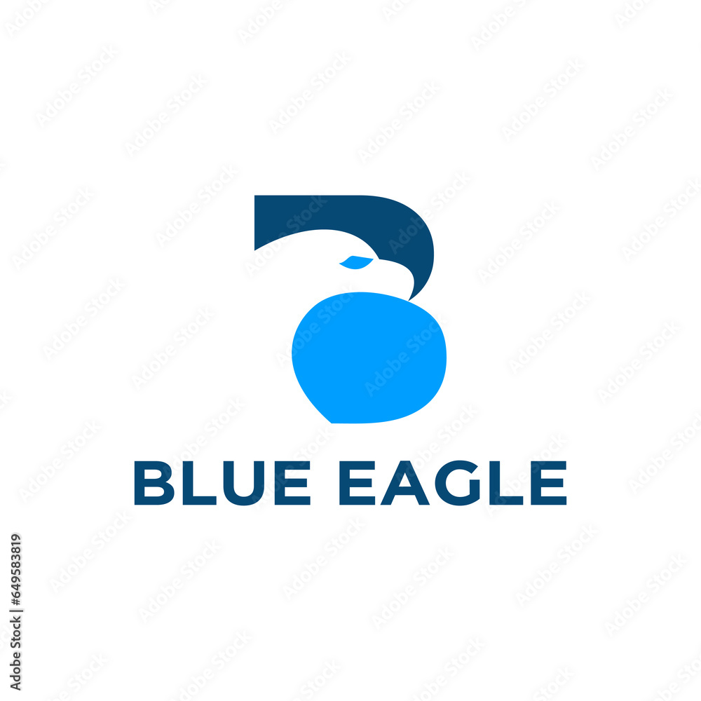 B eagle logo design B eagle logo design