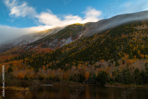Sunset in Crawford Notch New Hampshire