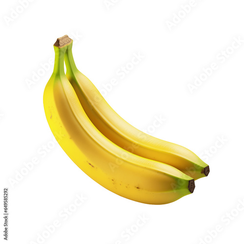 Banana on transparent background PNG