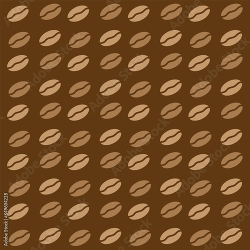 International Coffee Day Pattern Seamless Background