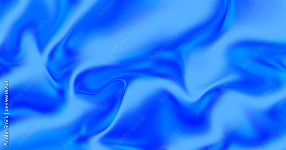 Fototapeta premium Abstract Liquid marble background of water waves, waves, and moving colorful liquid paint in high resolution. Blue-colored liquid marble background.