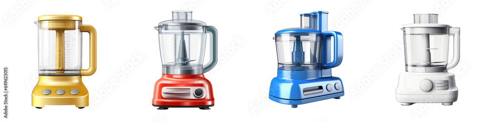 Food Processor clipart collection, vector, icons isolated on